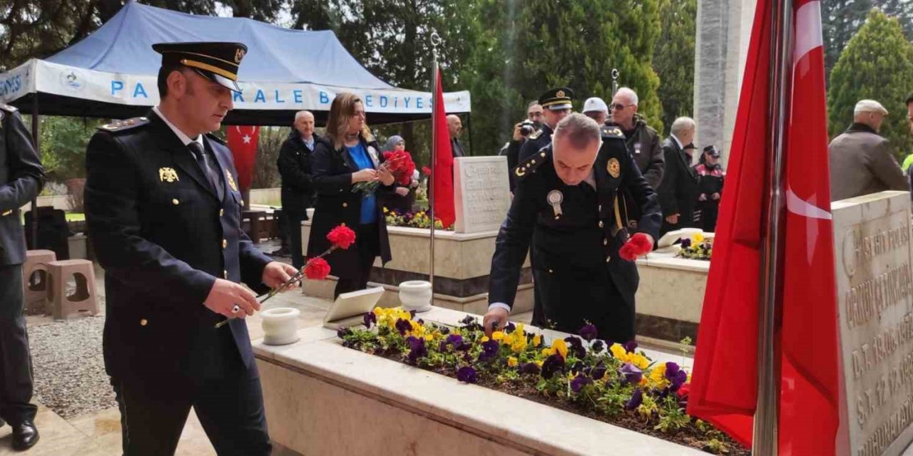 Türk Polis Teşkilatının 178. yaşında şehitler unutulmadı