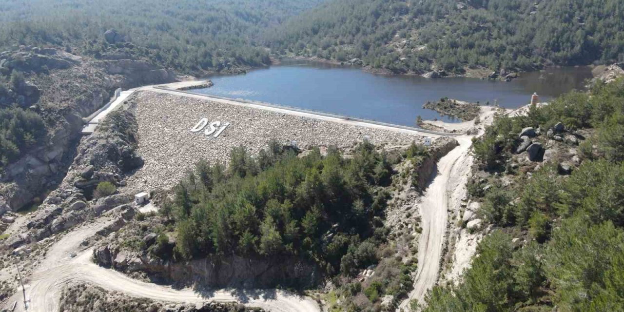 Hatipkışla Göleti, su tutmaya başladı