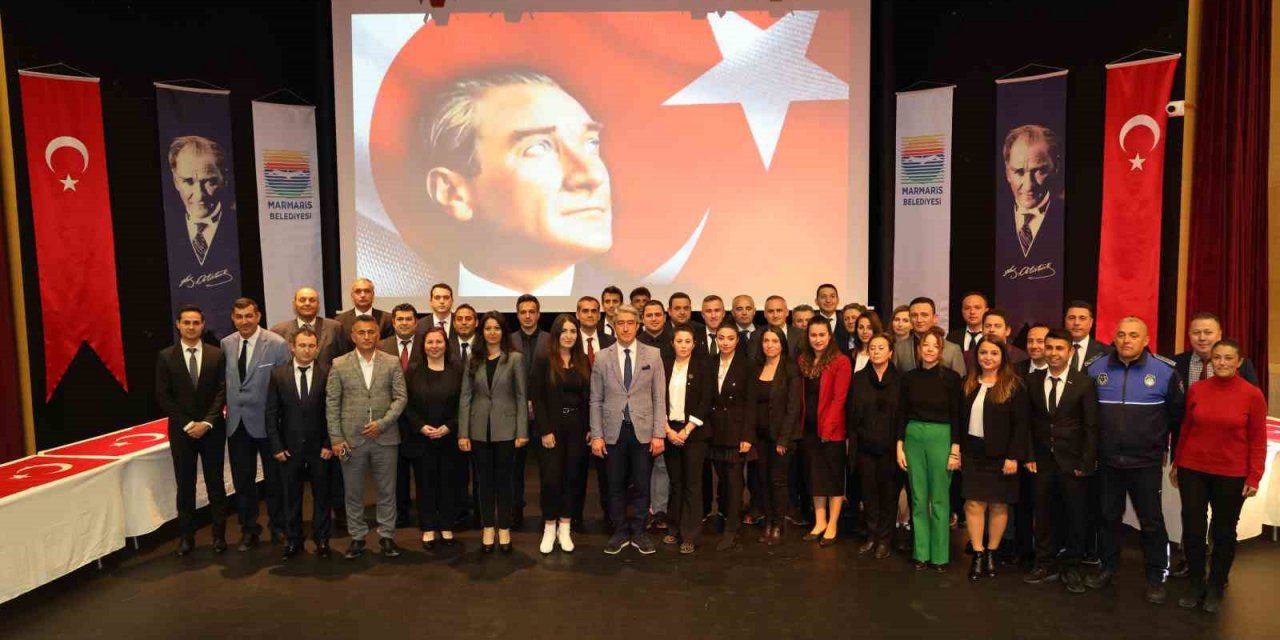 Marmaris Belediyesi’nde, 28 sözleşmeli personel memuriyete geçti