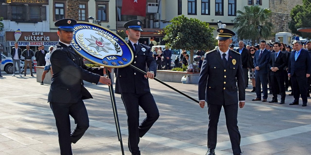 Polis Teşkilatı’nın 178. kuruluş yıldönümü Çeşme’de kutlandı