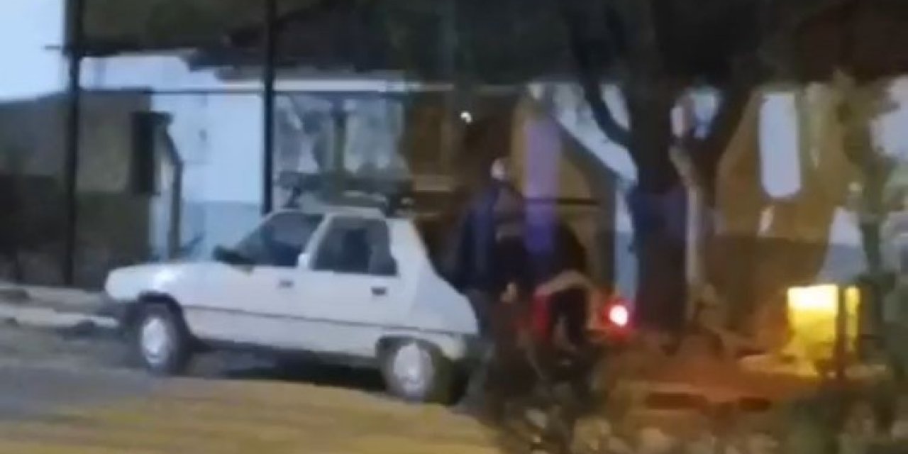 İzmir’de bu da oldu, kaldırım taşlarını çaldılar