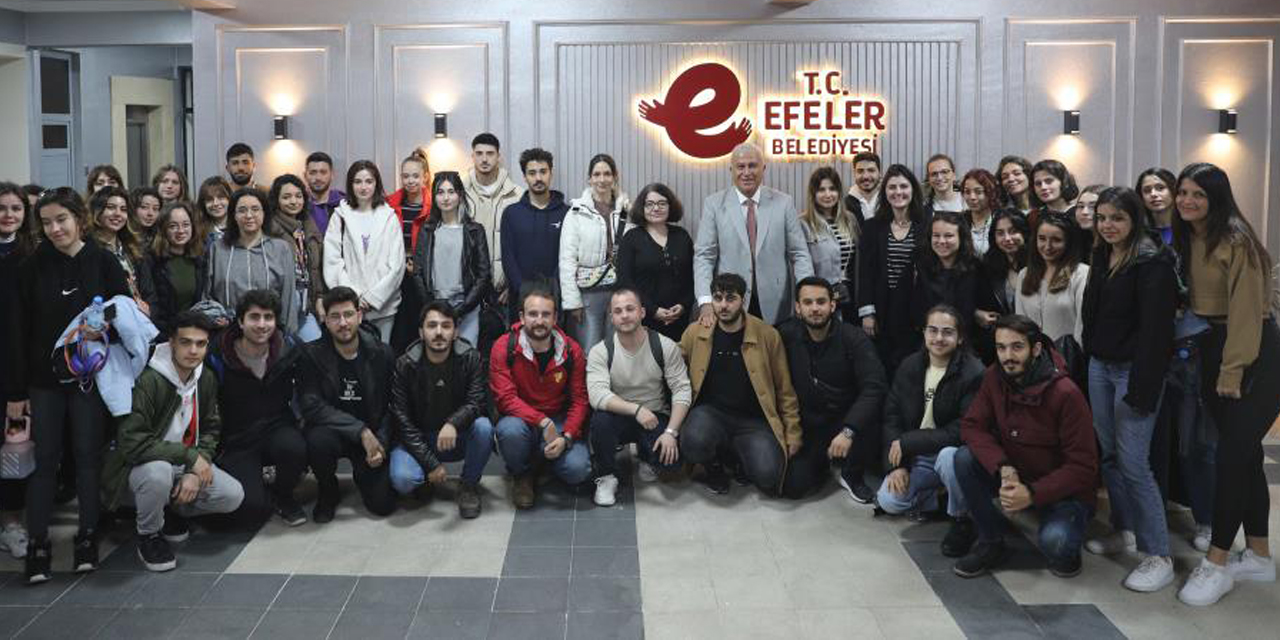 Başkan Atay, üniversite öğrencilerini ağırladı