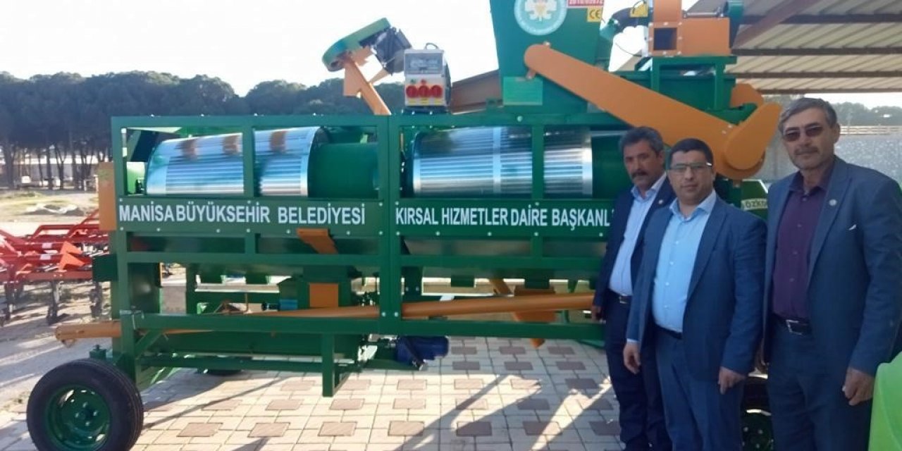 Manisa Büyükşehir Belediyesinin tarıma desteği devam ediyor