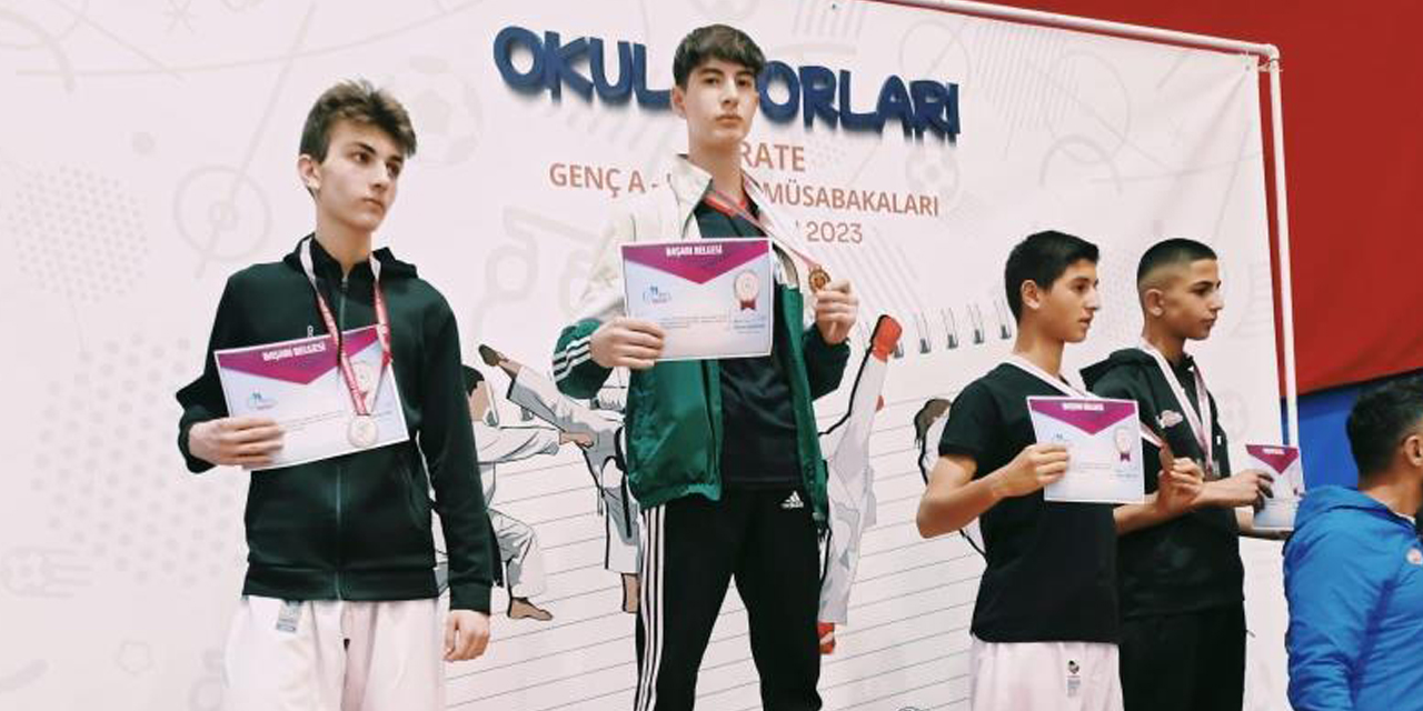 Aydınlı sporculardan karatede 8 madalya
