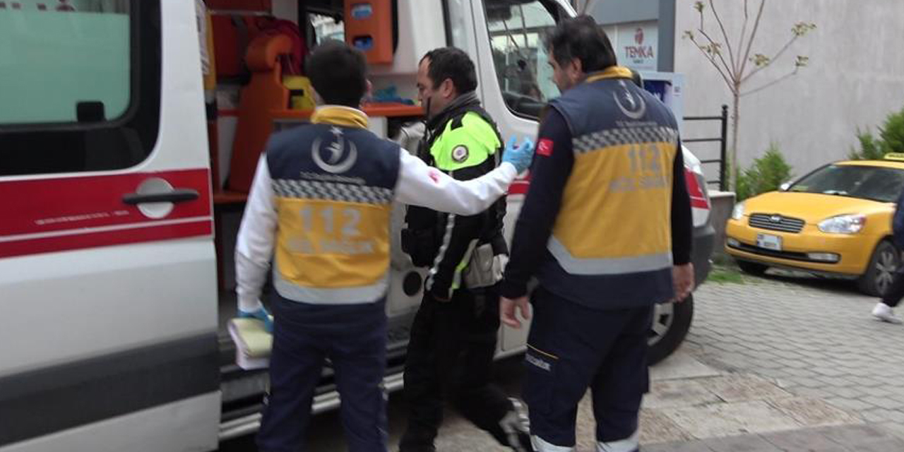 Köşeye sıkışan trafik magandası, silah gösterdiği polise çarparak kaçtı