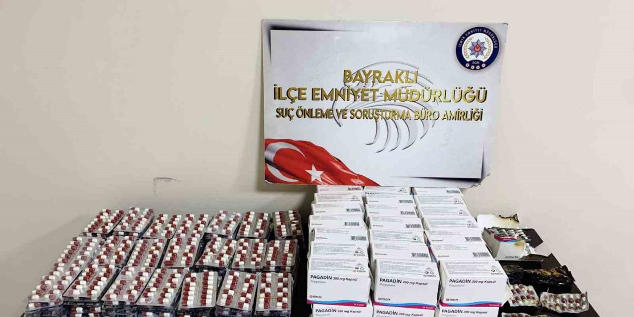 İzmir’de uyuşturucu operasyonu: Binlerce sentetik hap ele geçirildi