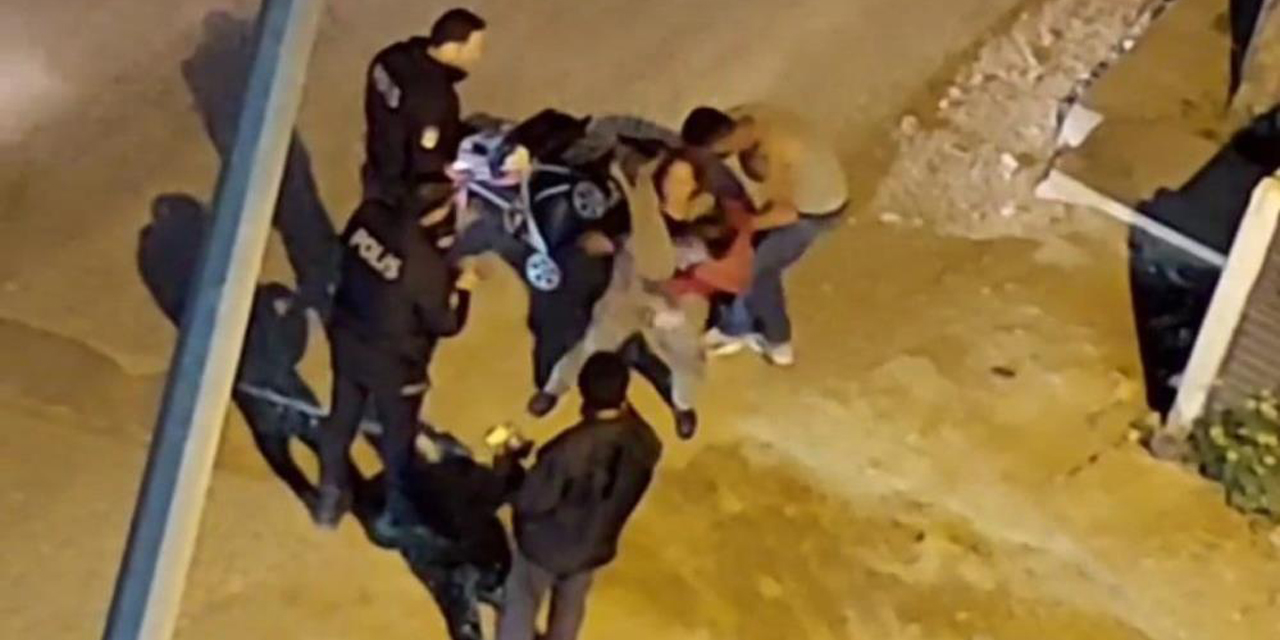 Dayak yediği kocasını polise vermemek için direndi