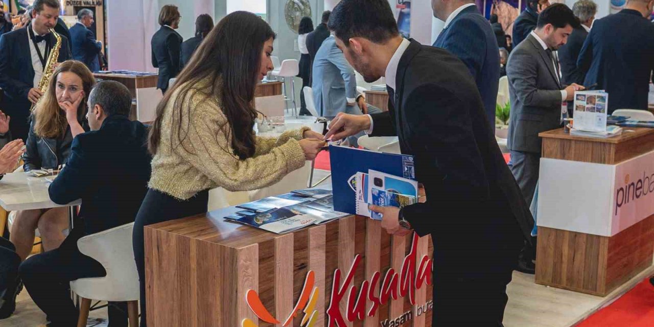 İstanbul’daki fuarda  Kuşadası’na yoğun ilgi
