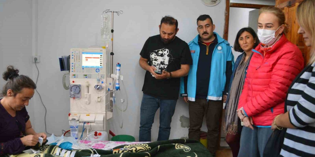 Muğla Eğitim ve Araştırma Hastanesinden evde diyaliz hizmeti