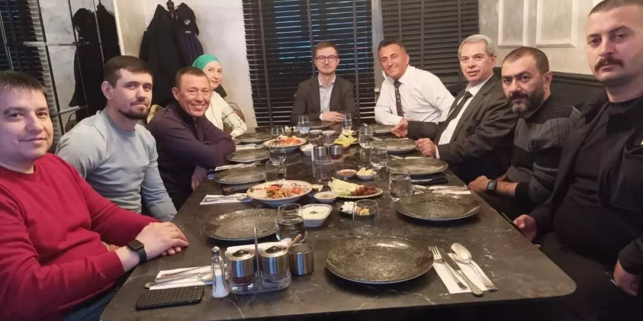 Marmaris ve Nijnekamsk heyetleri iftarda buluştu