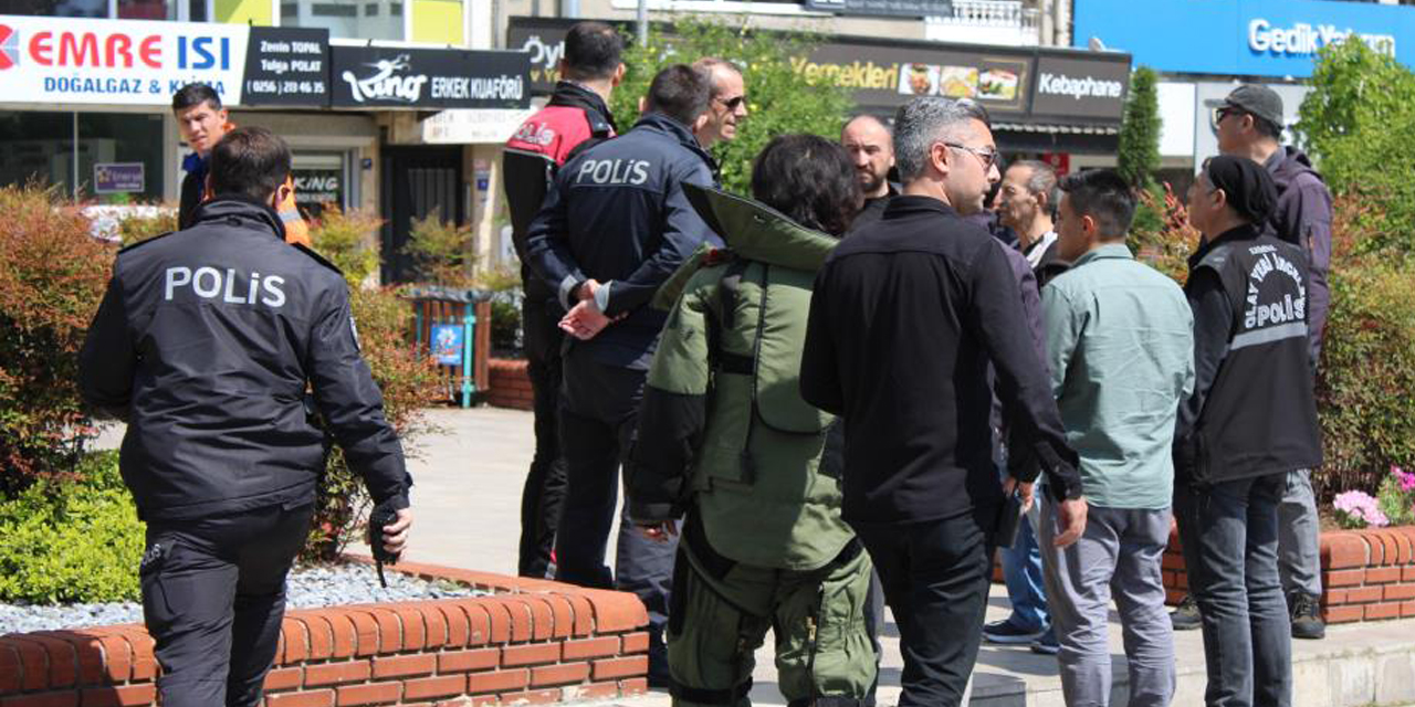 Dalgın bulaşıkçı şehri ayağa kaldırdı