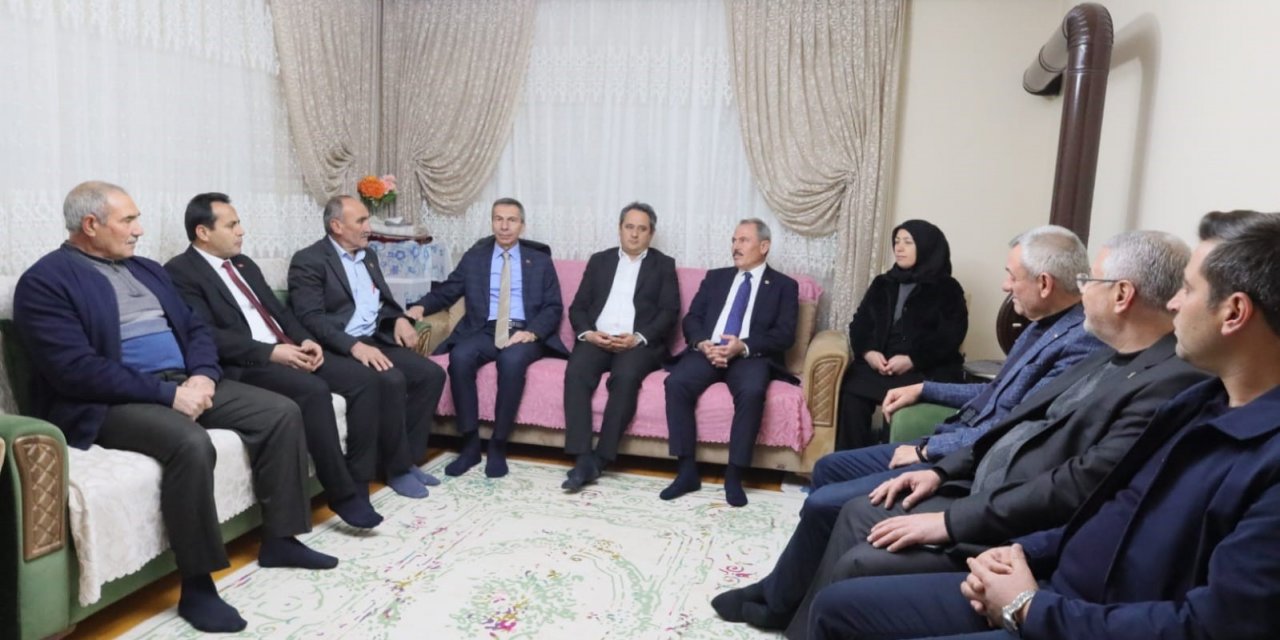 AK Parti Milletvekili Şahin Tin, Kalelilerle buluştu