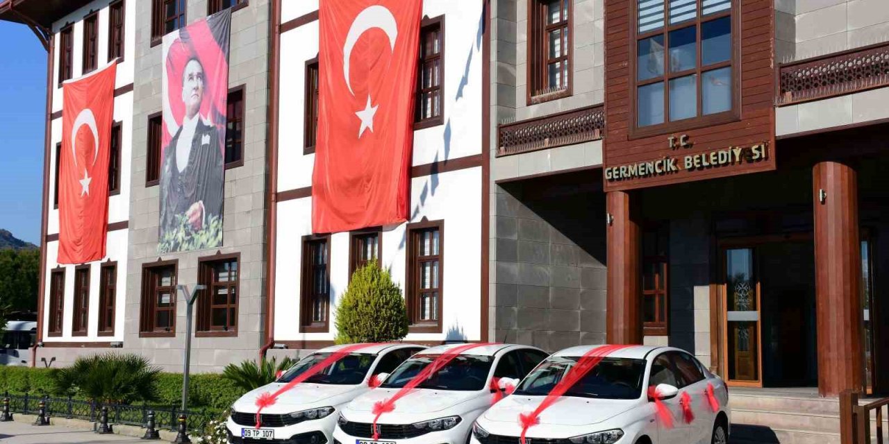 Germencik Belediyesi 3 araç daha aldı