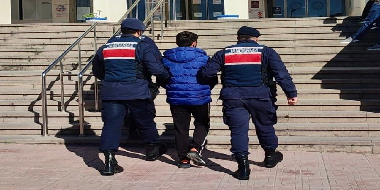 Jandarmanın operasyonuyla yakalandı