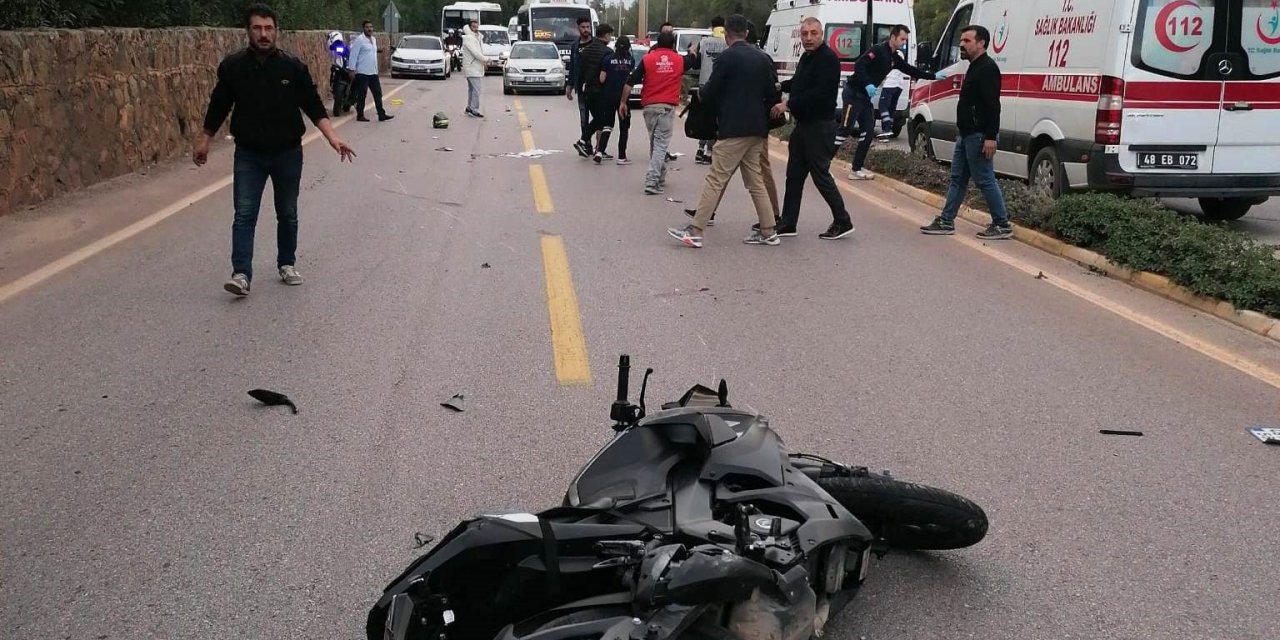 Marmaris’te trafik kazası: 1 ölü