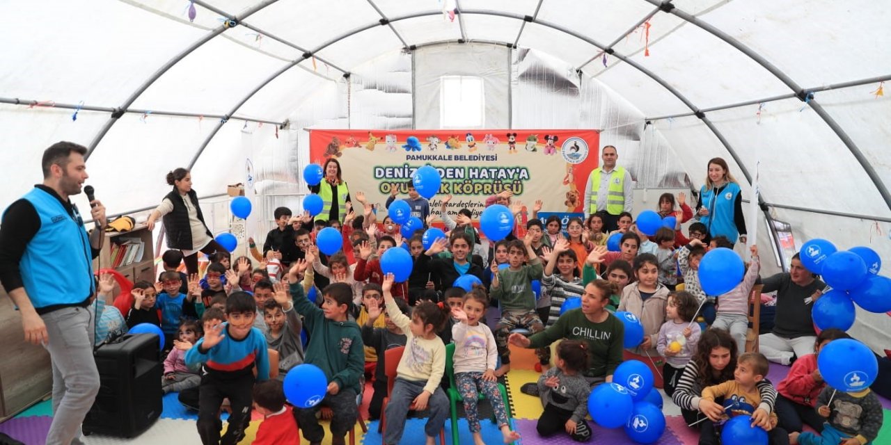 Pamukkale’den Hatay’a gönül köprüsü kuruldu