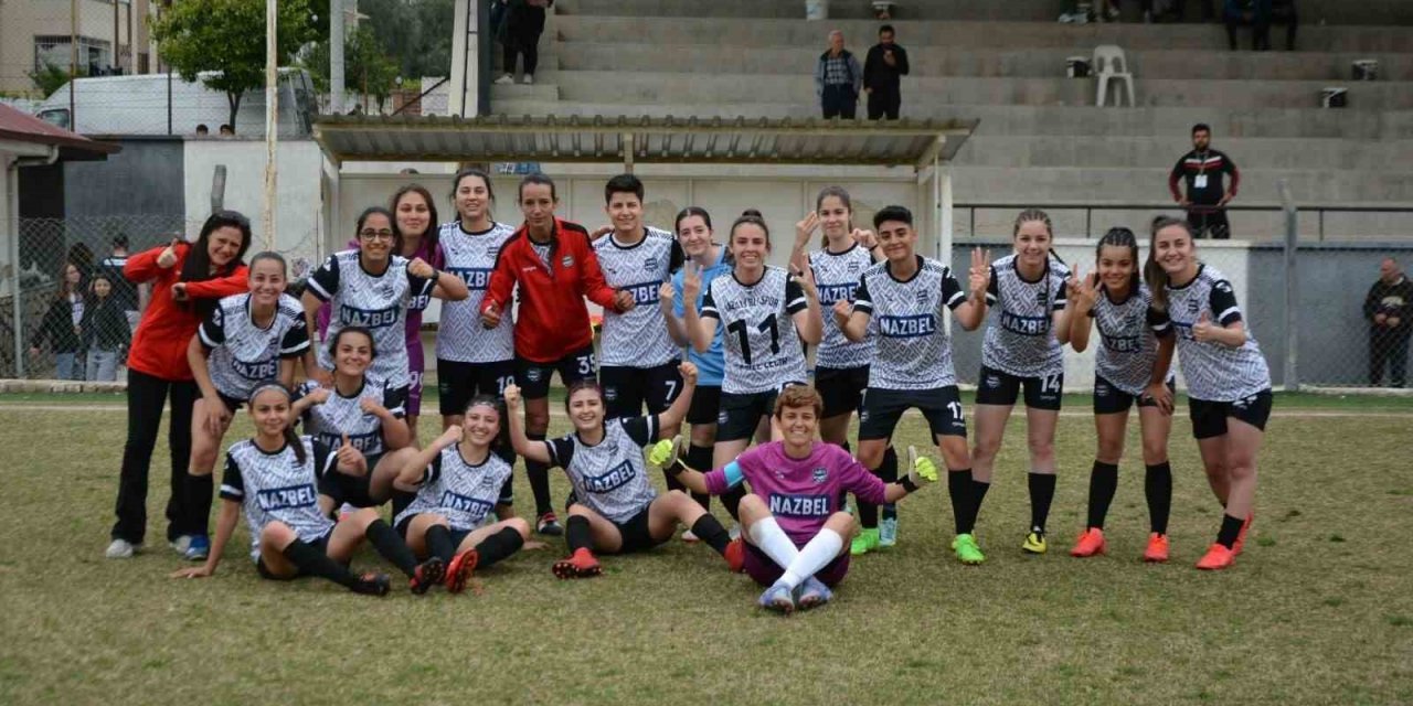 Nazilli Belediyespor Kadın Futbol Takımı Muğla temsilcisini mağlup etti