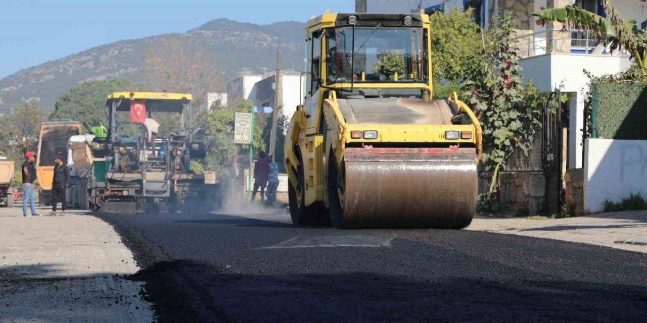 Bodrum’da yılların altyapı sorunları çözülüyor
