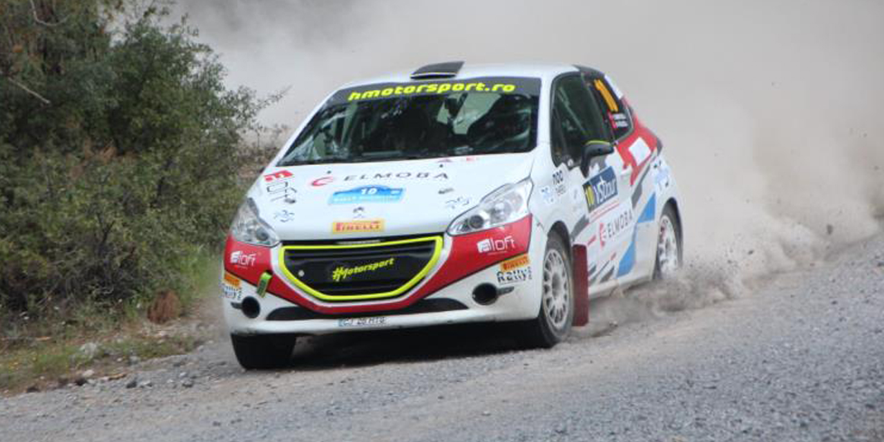 Ralli otomobilleri, zorlu parkurda yarışıyor