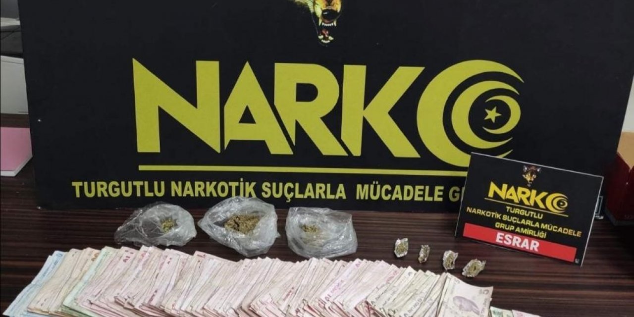 Manisa’da uyuşturucu operasyonunda 2 tutuklama