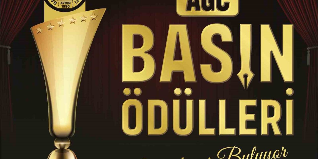 ‘AGC Basın Ödülleri’ töreni, 26 Nisan’da gerçekleştirilecek