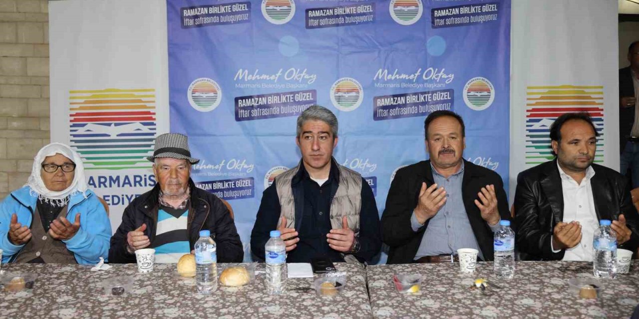 Marmaris’te mahalle iftarları Taşlıca’da sonlandı