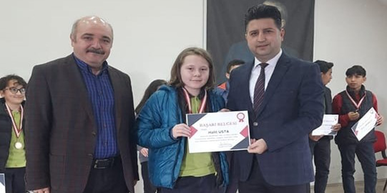 Köşklü öğrenci Matematik Türkiye ikincisi oldu