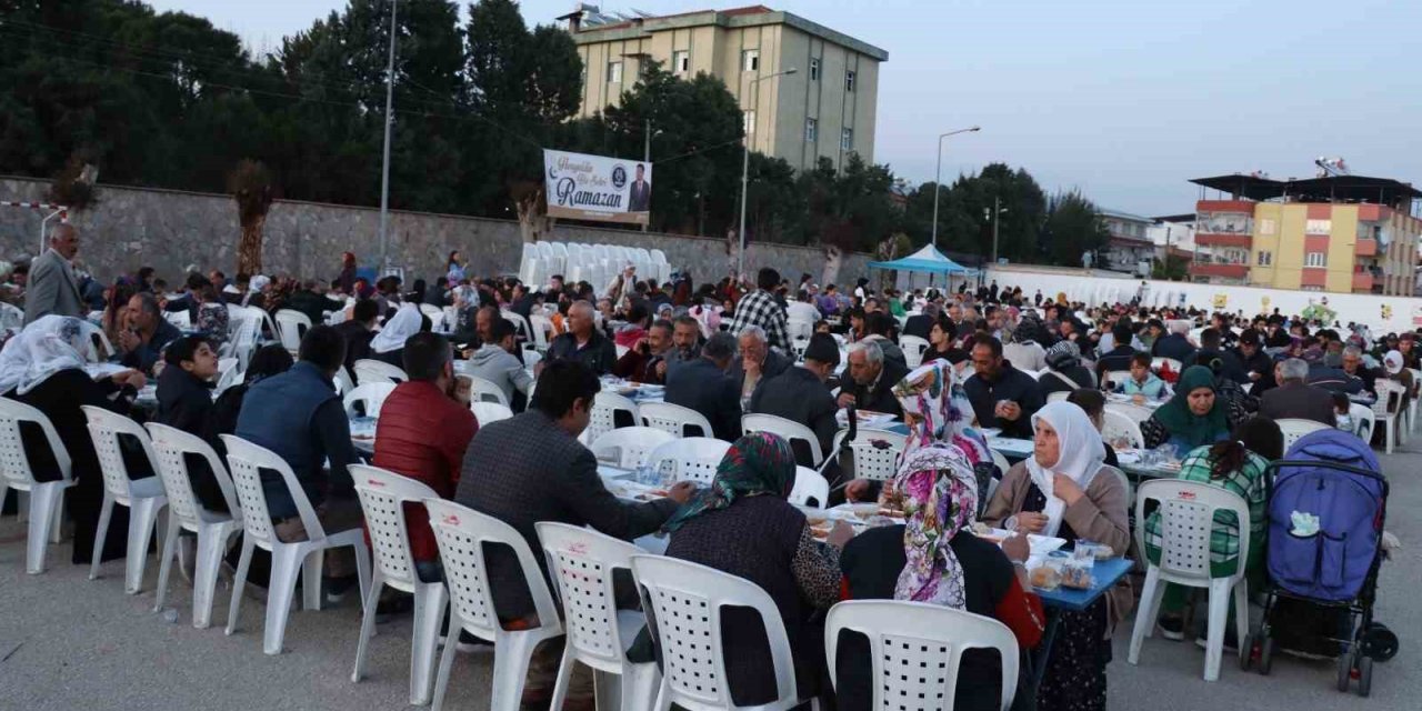 Nazilli’de 5 bin kişilik iftar yemeği