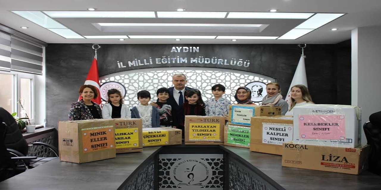 Aydınlı miniklerden Kahramanmaraş’a gönül köprüsü