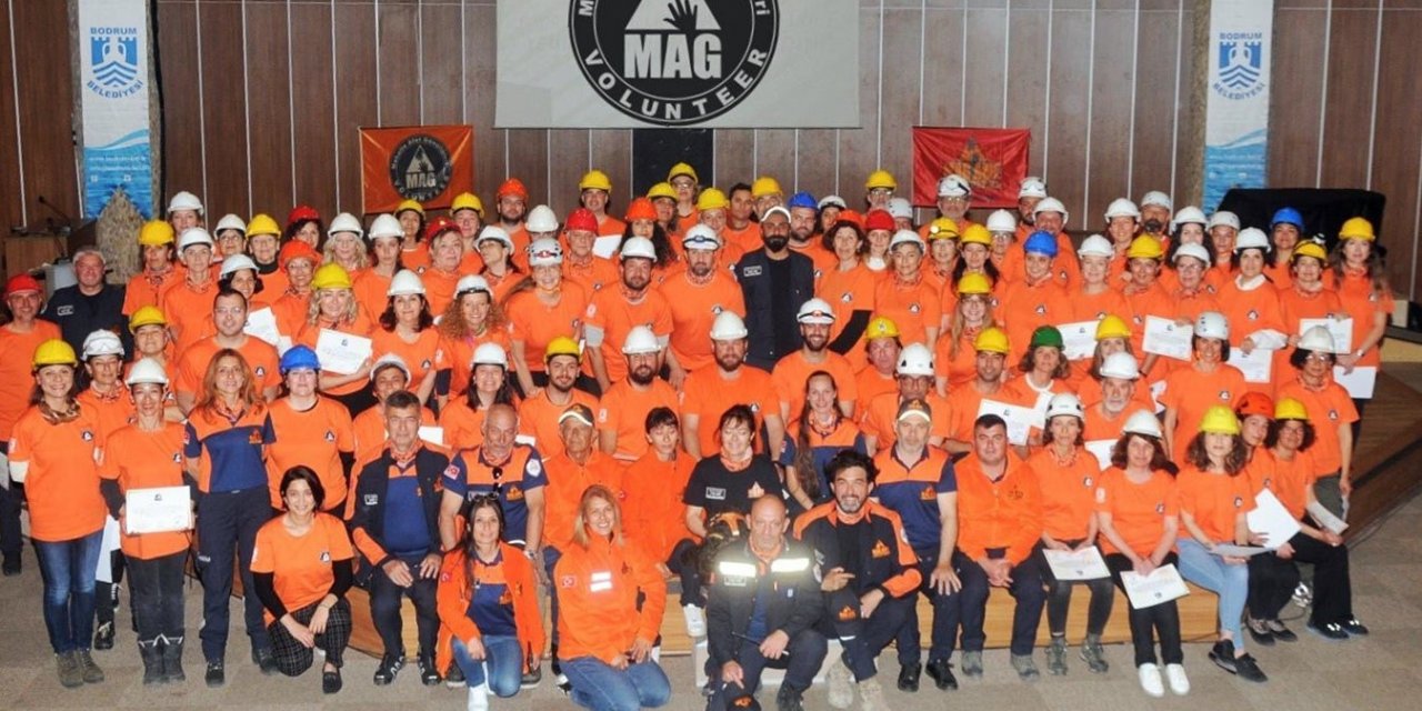 Bodrum Mahalle Afet Gönüllüleri büyüyor