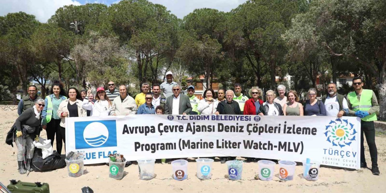 Didim’de sahil temizliği gerçekleştirildi