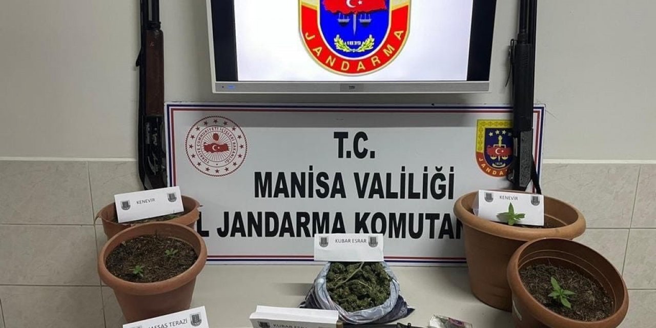 Manisa’da uyuşturucu operasyonu: 2 gözaltı