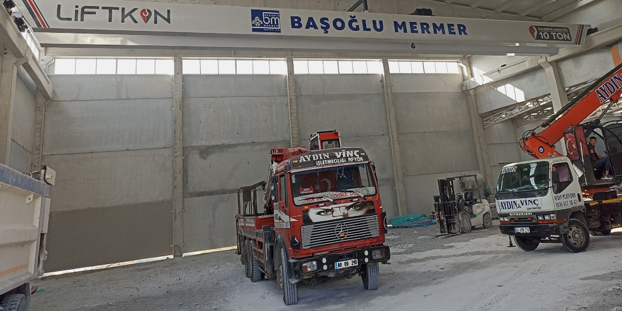 Portal vinç ve tavan vinci satış firması