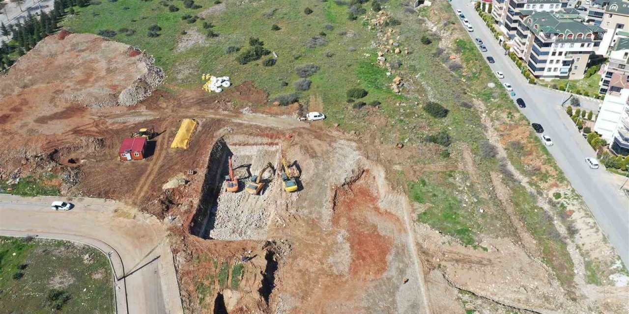 Denizli’nin en büyük içme suyu deposu inşa ediliyor