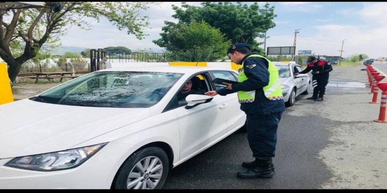 Jandarma ekipleri ’havadan trafik denetimi’ gerçekleştirdi
