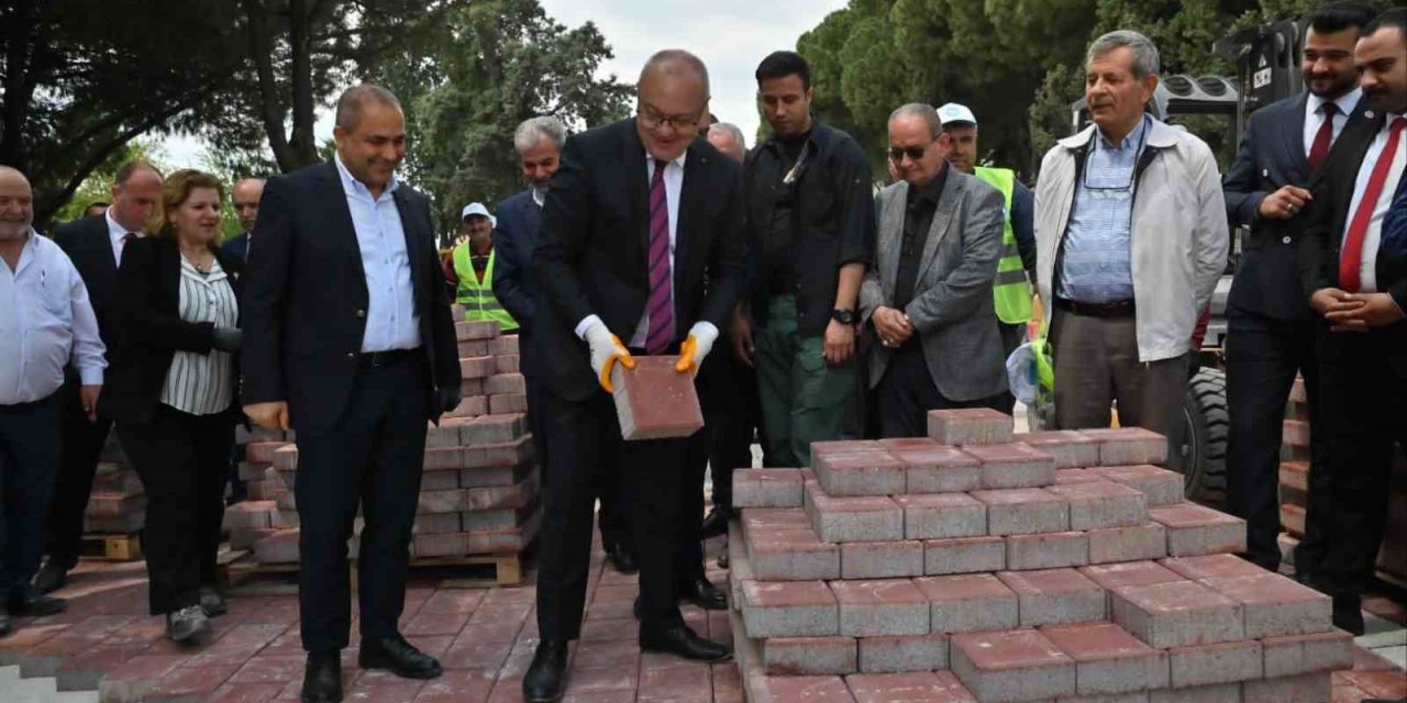 Başkan Ergün Saruhanlı’da incelemelerde bulundu