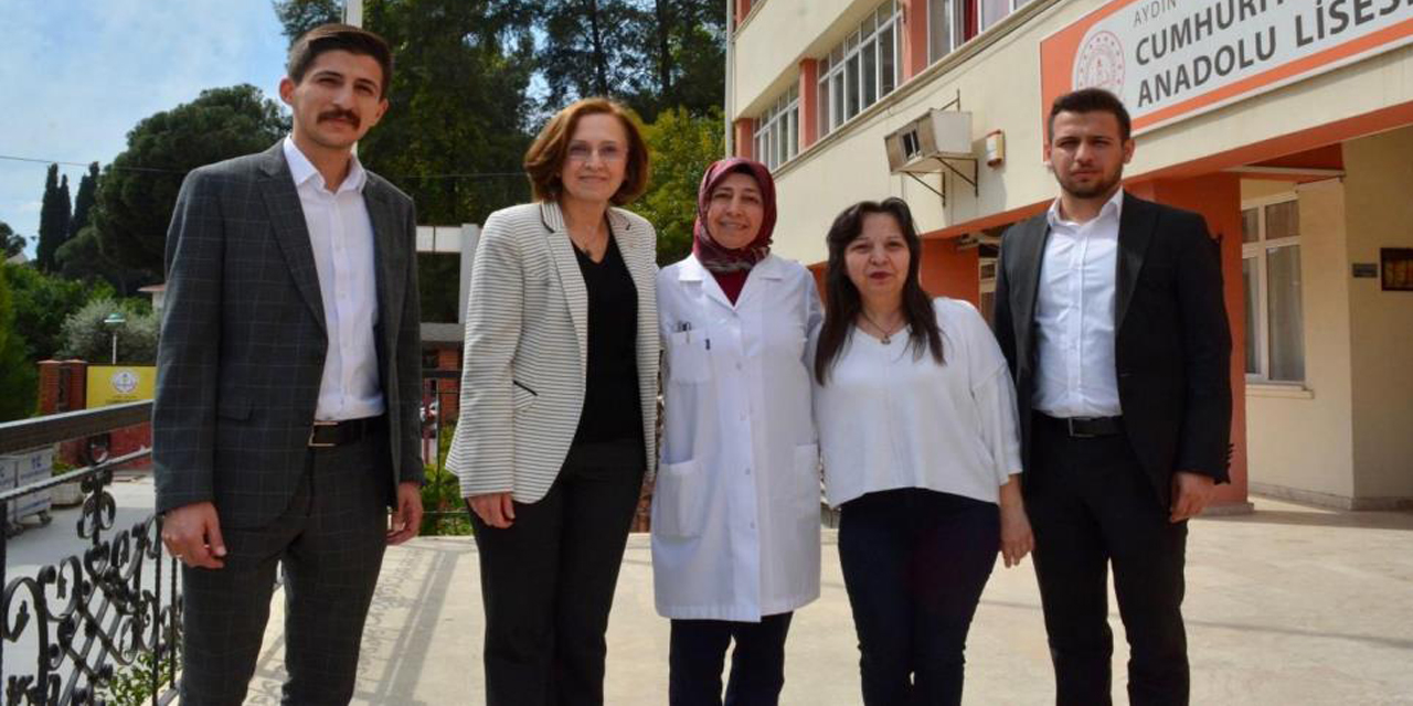 MHP Milletvekili Adayı Depboylu, mezun olduğu liseye gitti