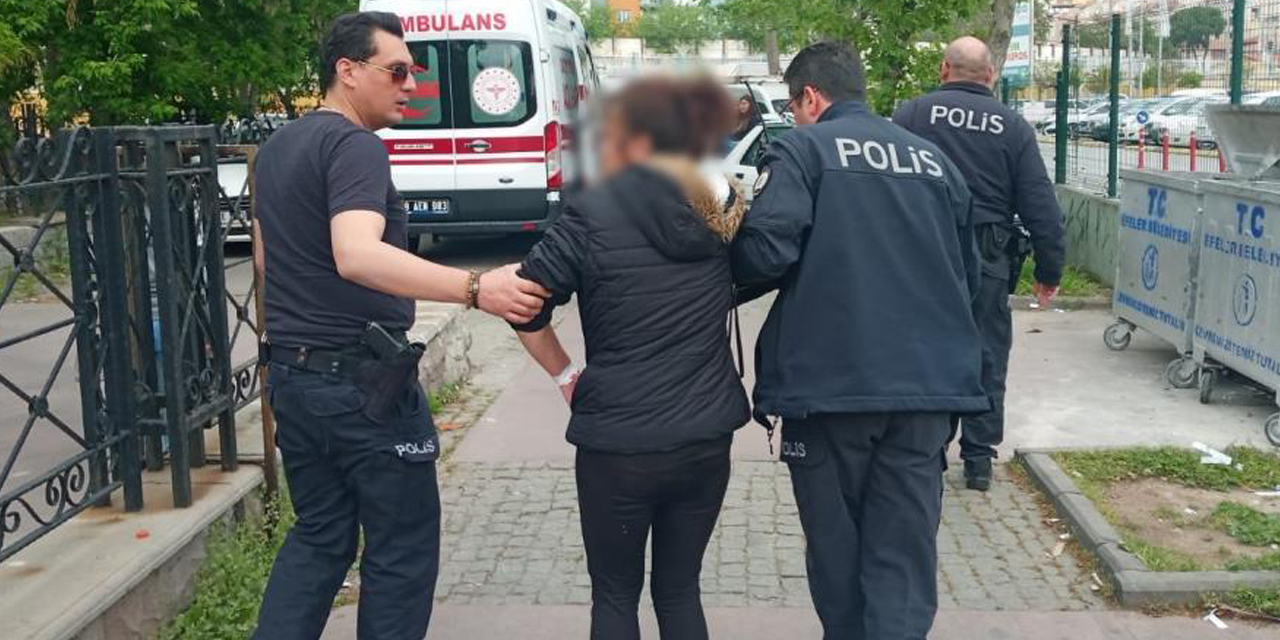 Parkta sızan 2 genç kadın ekipleri alarma geçirdi