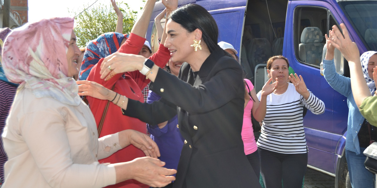 Seda Sarıbaş Çine’de alkışlarla karşılandı