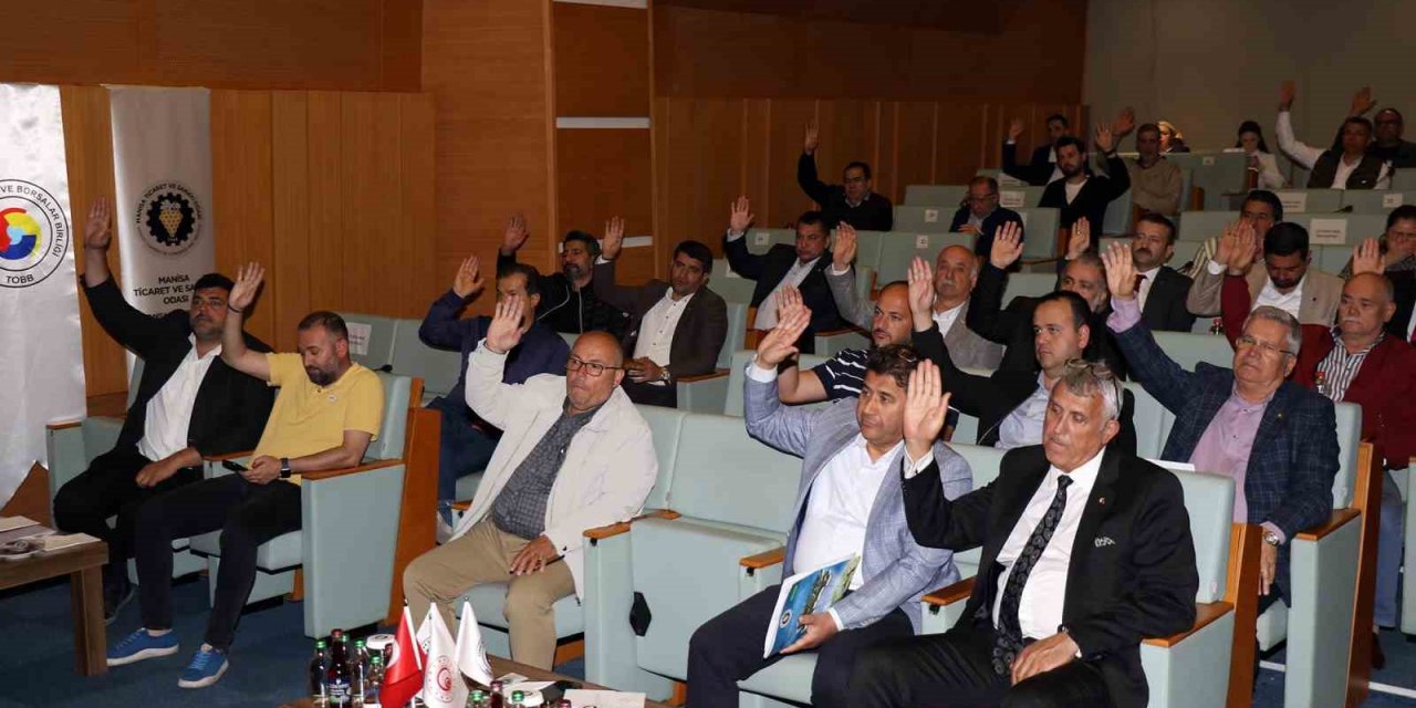 Manisa TSO nisan ayı meclis toplantısı yapıldı