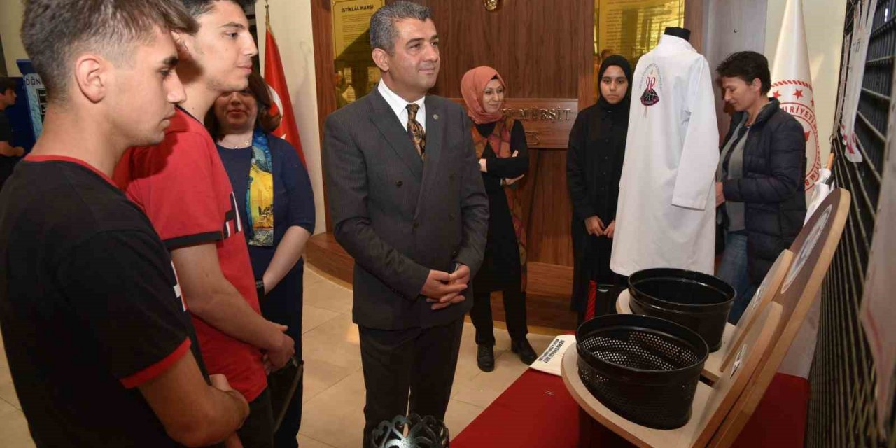 Öğrenciler tescil almış ürünlerini görücüye çıkardı