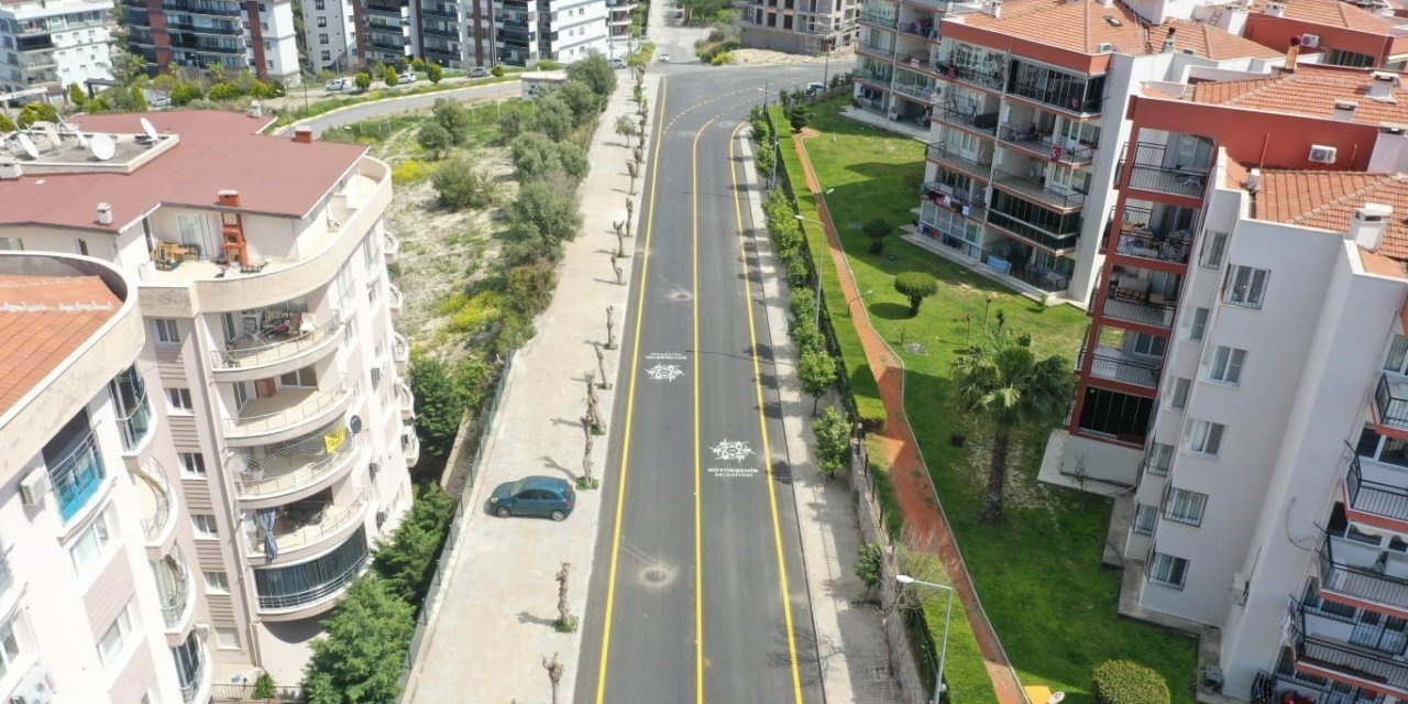 Aydın Büyükşehir Belediyesi yolları tek tek yeniliyor