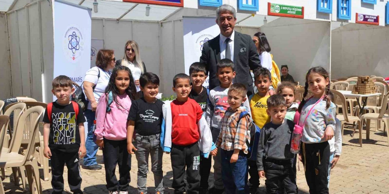 Marmaris’te çocuklar bilimle buluştu