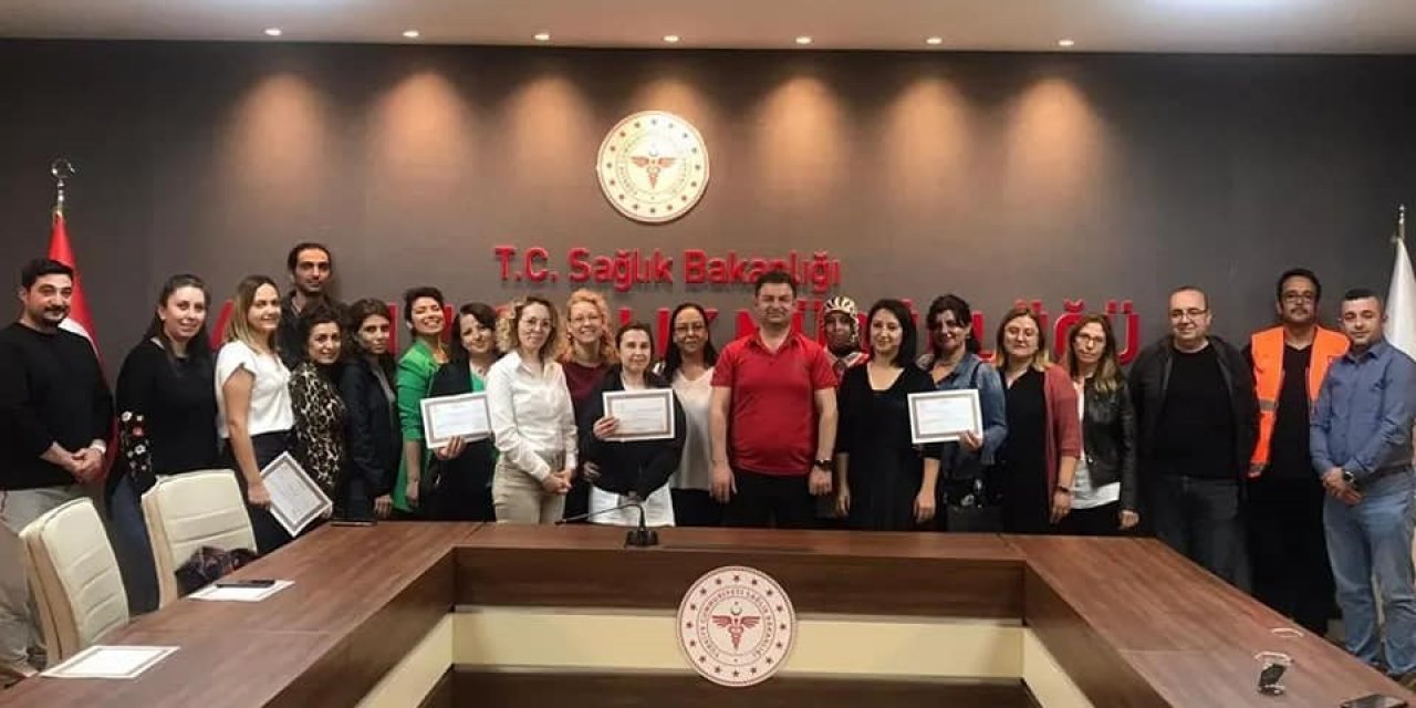 Hastane Afet ve Acil Durum Planı Hazırlama Komisyonu üyelerine eğitim verildi