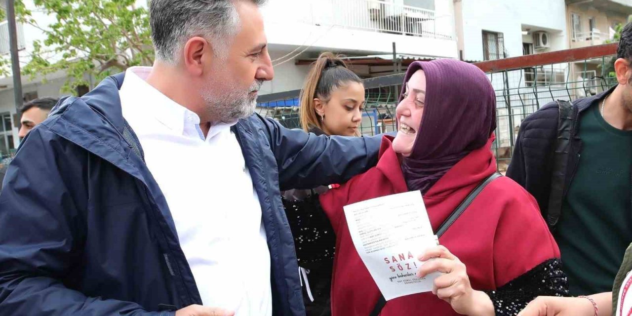 Başkan Sandal, Osmangazi’de vatandaşlarla buluştu