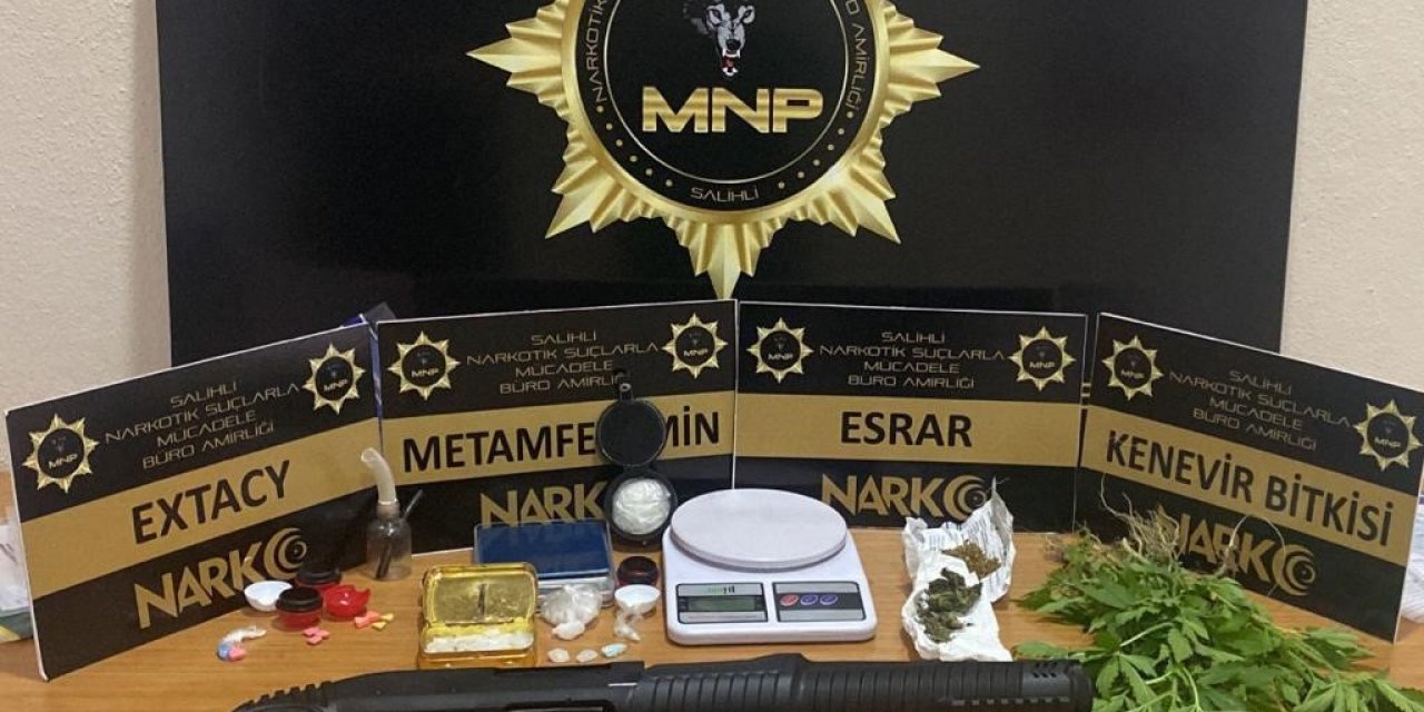 Salihli polisinden uyuşturucuya geçit yok