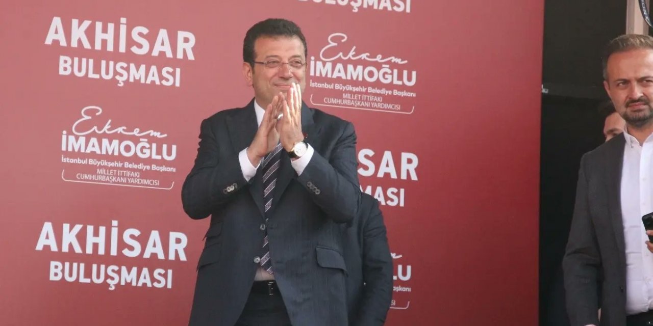 Ekrem İmamoğlu Akhisarlılara seslendi