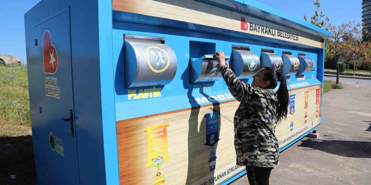 Geri dönüşümde Bayraklı farkı