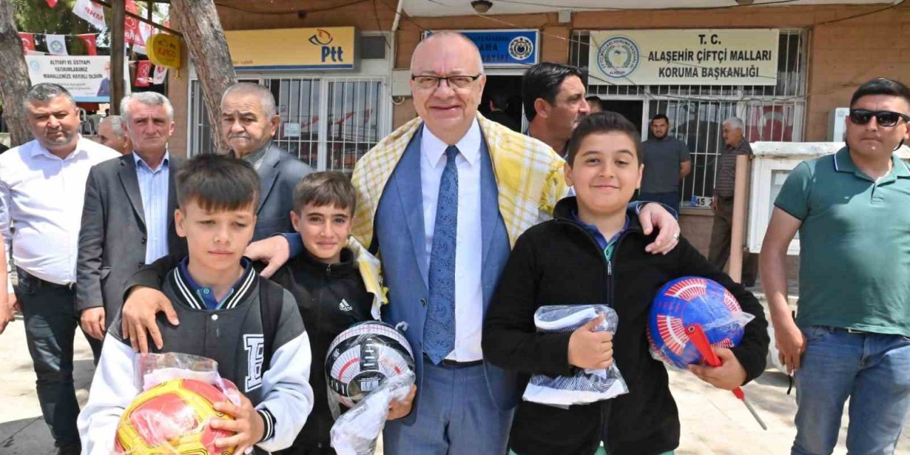 Başkan Ergün’e coşkulu karşılama