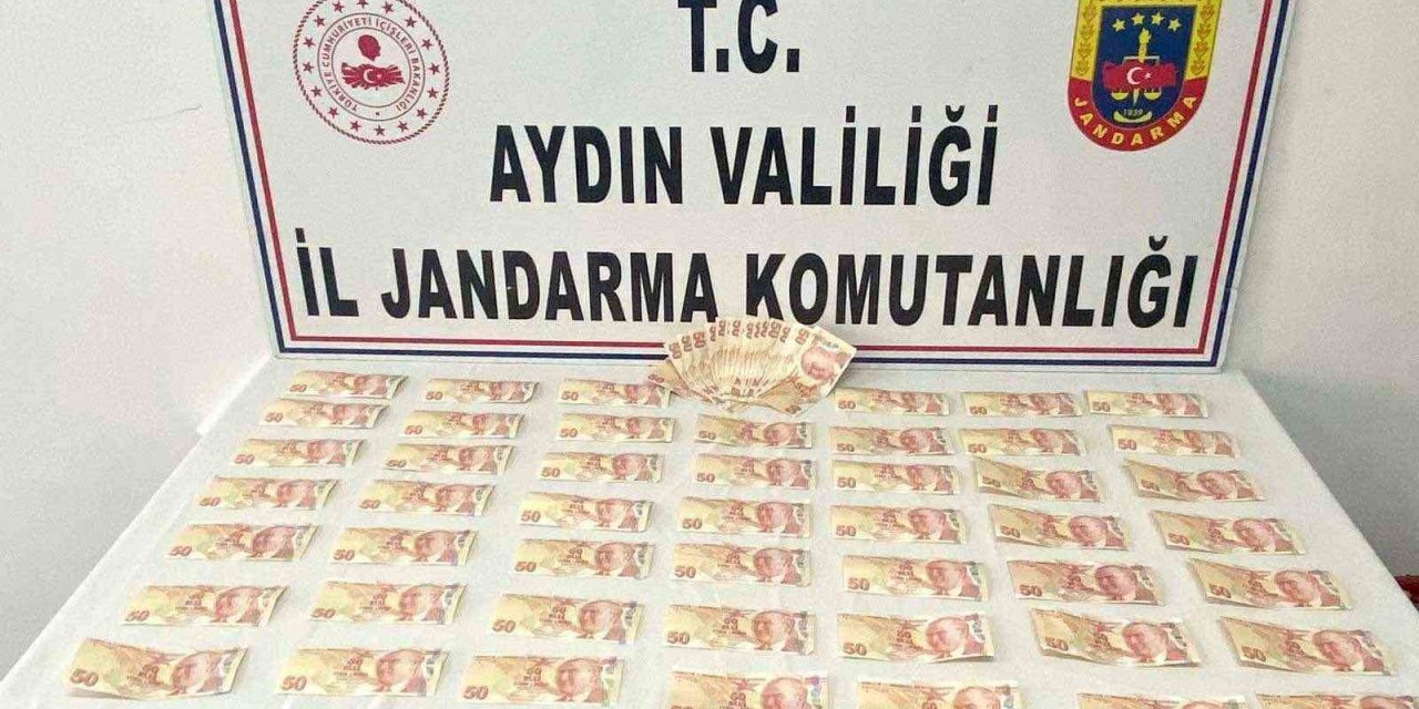 Binlerce lira sahte para ile yakalandı